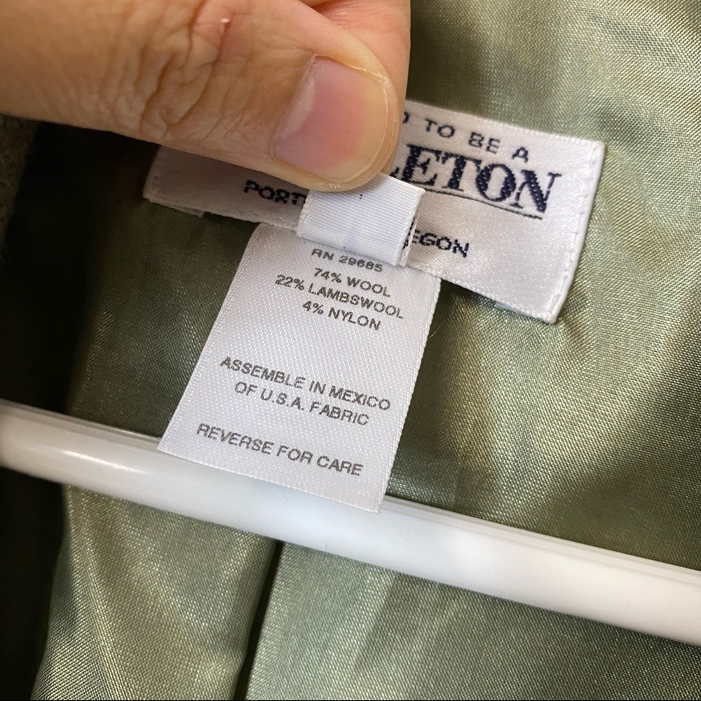 Pendleton Wool Lambswool Wool Blend Blazer - image 3